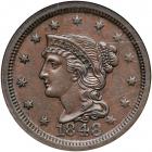 1848 N-16 R2 Repunched 84. NGC MS63