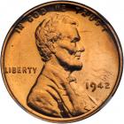 1942 Lincoln Cent. NGC PF64