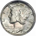 1941 Mercury Dime. PCGS PF67