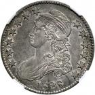 1828 Capped Bust Half Dollar. NGC AU53