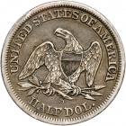 1864-S Liberty Seated Half Dollar. PCGS EF40 - 2