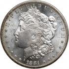 1881-S Morgan Dollar. NGC MS67