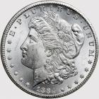 1884-CC Morgan Dollar. MS63