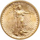 1911-S $20 St. Gaudens. NGC MS63