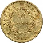 France. 40 Francs, 1811-A. VF - 2