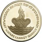 Israel. 50th Wedding Anniversary, State Gold Medal, 2006. BU - 2