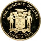 Jamaica. 100 Dollars, 1975. PF - 2