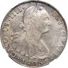 Bolivia. 8 Reales, 1805-PJ. NGC AU50