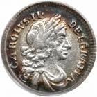 Great Britain. Maundy Penny, 1677. PCGS AU58