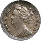 Great Britain. Maundy Penny, 1709. PCGS MS63