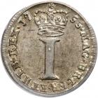 Great Britain. Silver Penny, 1755. PCGS MS62 - 2