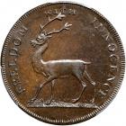 Great Britain - Middlesex. Halfpenny, 1796. PCGS MS63