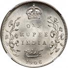 British India. Rupee, 1906 (C). NGC MS63 - 2