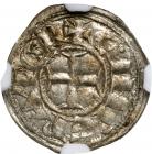 Italian States - Sicily. Denaro, ND (1194-96). NGC AU58 - 2