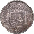 Mexico. 8 Reales, 1775-Mo FM. NGC AU50 - 2