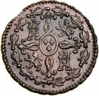 Spain. 2 Maravedis, 1827 (Segovia). NGC MS64 - 2