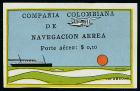 Colombia, 1920, 10c ocean liner