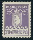 1930, parcel post 70 õre violet, Thiele II, perf 11.5