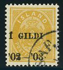 1902, 3a yellow, black "I GILDI", perf 12.75