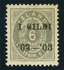 1902, 6a gray, black "I GILDI", perf 12.75