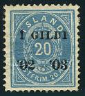 1902, 20a dull blue, black "I GILDI", perf 12.75