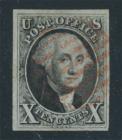 USA, 1847, 10¢ black