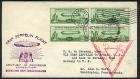 USA, Airmail, 1933, 50¢ Chicago Zeppelin FDC