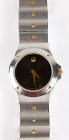 Lady's Movado Museum Watch, 14K Yellow Gold & Stainless Steel