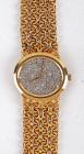 Lady's Bueche Girod 18K Yellow Gold & Diamond Wristwatch