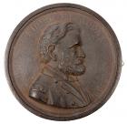 Grant, Ulysses S. - Commemorative Grant Silhouette Cast Iron Plaque