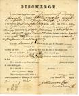 Confederate Discharge For A Gold Miner