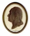 [Washington, George] Hand Engraved Portrait on Ivory, C. Early 1800s