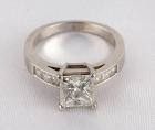 Lady's Diamond, Platinum Ring