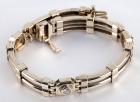 Diamond, 14K White Gold Link Bracelet