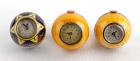 Collection of 3 Antique Enamel Pendant Watches