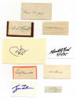 [Presidents] Collection of Eight Presidential Autographs