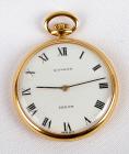 Movado 14K Yellow Gold Open Face Pocket Watch