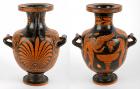 Apulian. Panatheniac Red Figure Hydria, ca. 430-300 BC