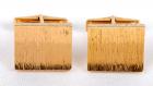 14K Yellow Gold Cufflinks