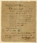 1799 Arrest of a New York Debtor