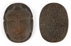 Amenhotep III. Basalt "Lion Hunt" Scarab, ca. 1391-1351 BC