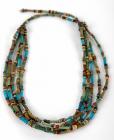 Mummy Beads Necklace, Late Period, ca. 747- 30 BC