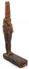 Wooden Ptah-Seker-Osiris Statuette with Plinth, ca. 664-342 BC