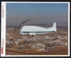 1970s-90s, pilot signed NASA aircraft color photos (x7)