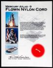 1963, MA-9 FLOWN nylon cord