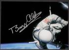 1966, Buzz Aldrin signed space walk color photos (x4)