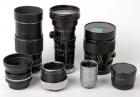 1960s, Apollo era camera lenses (x7)