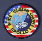 1967, Apollo 1, original "Apollo Flight Crew Emblem" crew patch