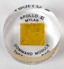 1969, Apollo 11 FLOWN CM thermal coating