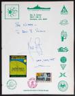 1979, Apollo 11, Neil Armstrong signed printed stationery sheet
